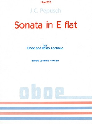 Sonata in E flat - Johann Christoph Pepusch - Oboe Nova Music