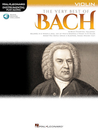 Very Best Of Bach - Violin/Audio Access Online Hal Leonard 225378