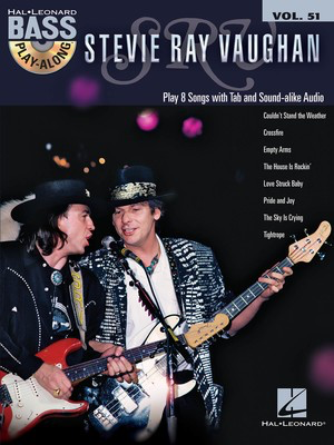 Stevie Ray Vaughan - Bass Play-Along Volume 51 - Bass Guitar Hal Leonard Bass TAB /CD