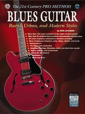 21St Century Pro Method Blues Gtr Bk/Cd -