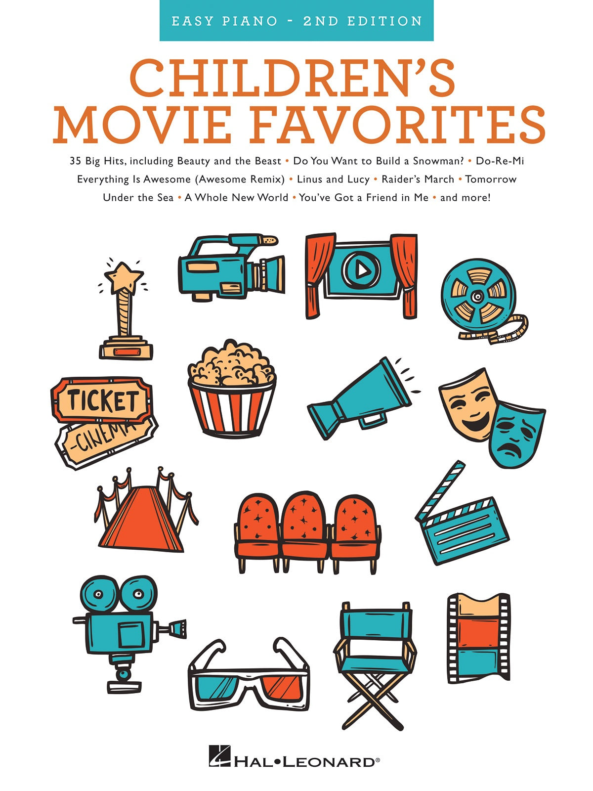 Children’s Movie Favorites - Easy Piano - Various - Hal Leonard