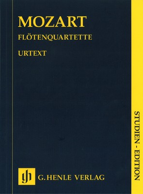 Flute Quartets K 285 K 285A K 285B K 298 - Study Score - Wolfgang Amadeus Mozart - G. Henle Verlag Study Score Score