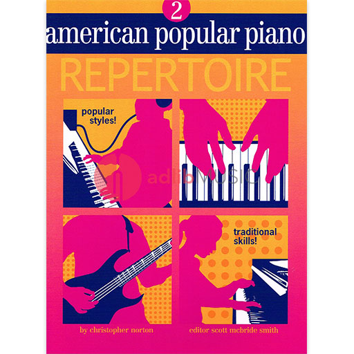 Norton - American Popular Piano Repertoire Level 2 - Piano/Audio Access Online Novus 399002