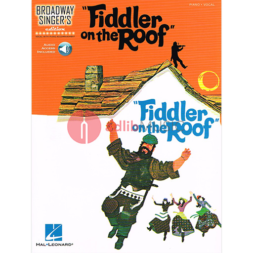 Fiddler on the Roof - Broadway Singer's Edition - Jerry Bock - Vocal Hal Leonard Piano & Vocal Sftcvr/Online Audio