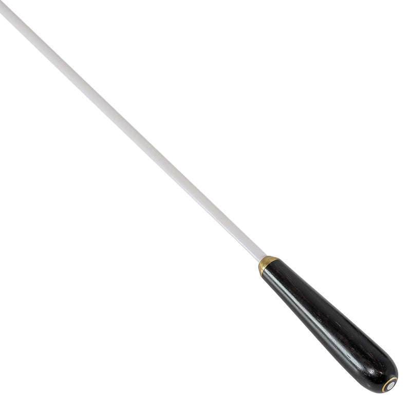 Conductors Baton - Takt 13" Carbon Fibre Stick with Small Ebony Handle, Parisian Eye and Brass Ferrule