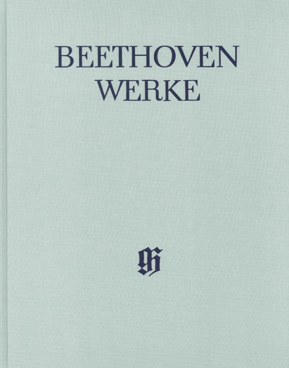 Beethoven - Songs with Piano Accompaniment Bound Edition - Full Score Henle HN4432