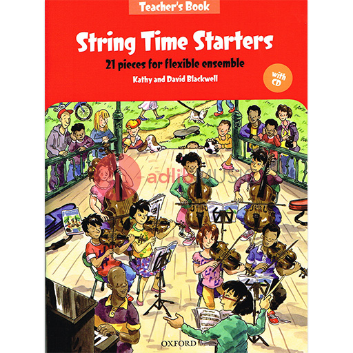 String Time Starters - Teacher Guide/Score/CD by Blackwell Oxford 9780193411630