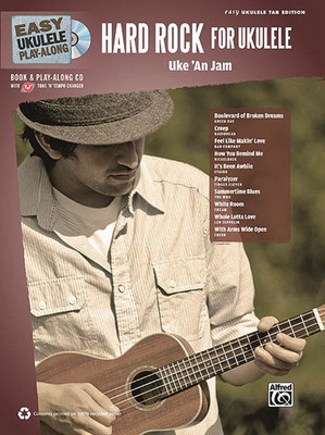 Hard Rock for Ukulele - Ukulele Hal Leonard Melody Line, Lyrics & Chords /CD