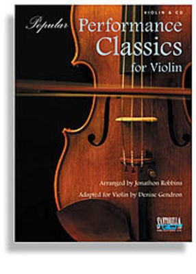 Popular Performance Classics For Violin Bk/Cd -