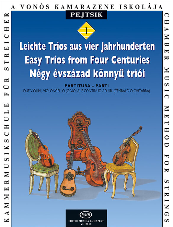 Easy Trios from 4 Centuries - 2 Violins/Cello or 2 Violins/Viola EMB Z13548