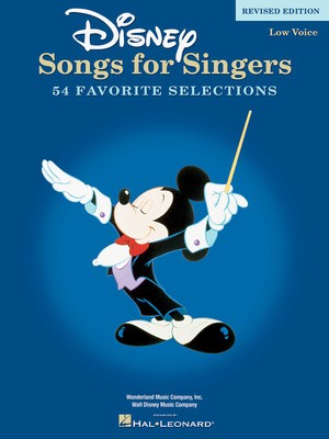 Disney Songs for Singers - Low Voice Revised Edition - Various - Vocal Hal Leonard