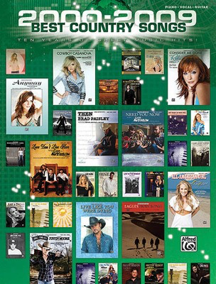 2000-2009 Best Country Songs - Hal Leonard Piano, Vocal & Guitar