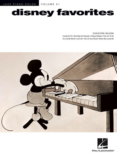 Jazz Piano Solos - Disney Favorites - Piano - Hal Leonard