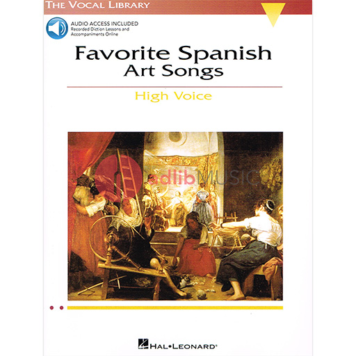 Favorite Spanish Art Songs High Voice