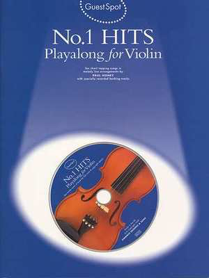 Number One Hits Playalong For Vln Bk/Cd -