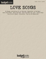 Love Songs Budget Books - Piano/Vocal/Guitar PVG Hal Leonard 310834