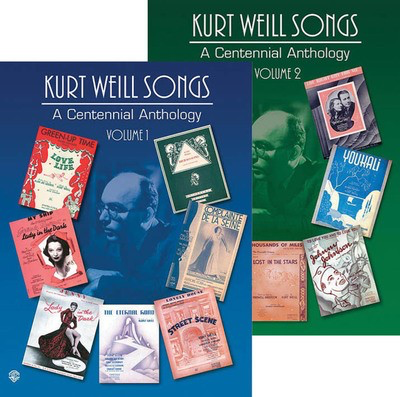 Kurt Weill Songs - A Centennial Anthology - Volumes 1 & 2 - 2-Book Set - Alfred Music Piano, Vocal & Guitar