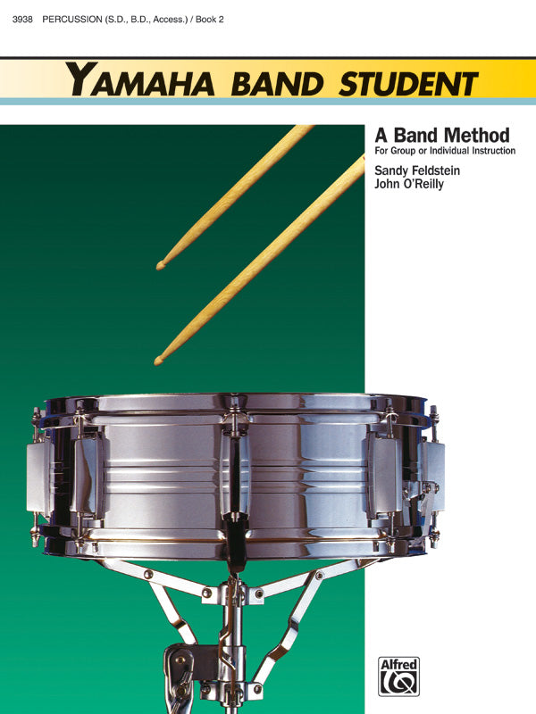 Yamaha Band Student Bk 2 Percussion Snare Drum