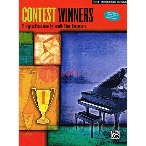 Contest Winners Book 3 - Piano Alfred 22487