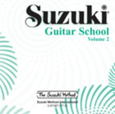 Suzuki Guitar School CD, Volume 2 - Guitar Summy Birchard CD