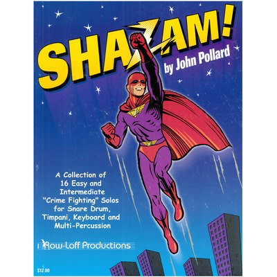 SHAZAM! - John Pollard - Percussion Hope Publishing Company|Row-Loff Productions Book/DVD