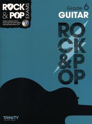 Rock & Pop Exams: Guitar - Grade 6 - Book with CD - Guitar Trinity College London /CD