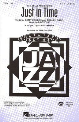 Just in Time - Adolph Green|Betty Comden|Jule Styne - Steve Zegree Hal Leonard ShowTrax CD CD