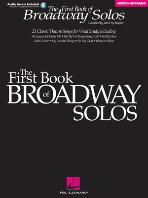 The First Book of Broadway Solos - Mezzo-Soprano/Alto Edition - Various - Vocal Joan Frey Boytim Hal Leonard /CD