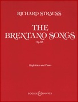 The Brentano Songs, Op. 68 - Richard Strauss - Classical Vocal High Voice Boosey & Hawkes