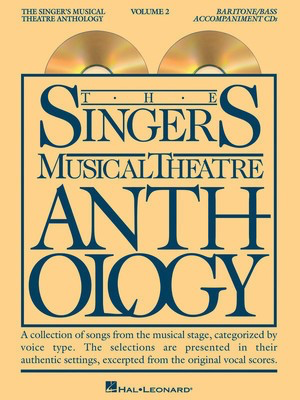 The Singer's Musical Theatre Anthology - Volume 2 - Baritone/Bass Accompaniment CDs - Various - Vocal Baritone|Bass Hal Leonard CD