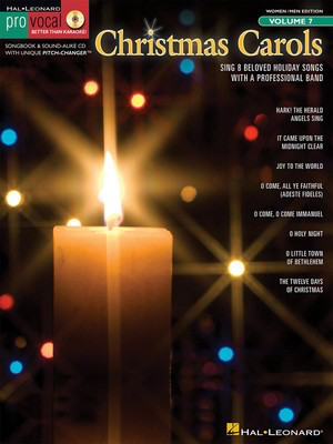 Christmas Carols - Pro Vocal Male/Female Edition Volume 7 - Vocal Hal Leonard /CD