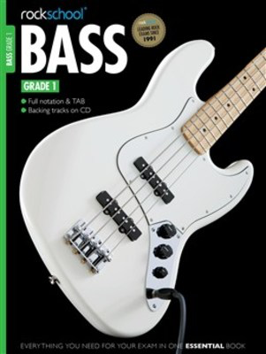 Rockschool Bass - Grade 1 (2012-2018) - Bass Guitar Rock School Limited Bass TAB /CD