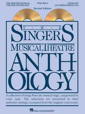 The Singer's Musical Theatre Anthology - Volume 2 - Soprano Accompaniment CDs ONLY - Various - Vocal Soprano Hal Leonard CD