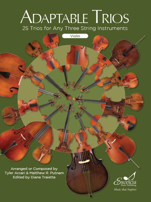 Adaptable Trios for Strings - Violin