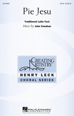 Pie Jesu - John Conahan - SATB Traditional Latin Text Hal Leonard Choral Score Octavo