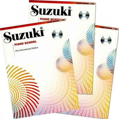 Suzuki Piano School Book/Volume 5 - Piano/CD (Recorded by Seizo Azuma) New International Edition Summy Birchard 32634