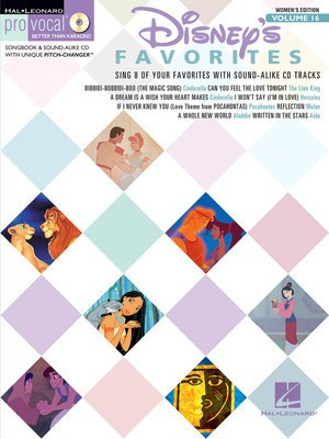 Disney Favorites - Pro Vocal Women's Edition Volume 16 - Various - Vocal Hal Leonard