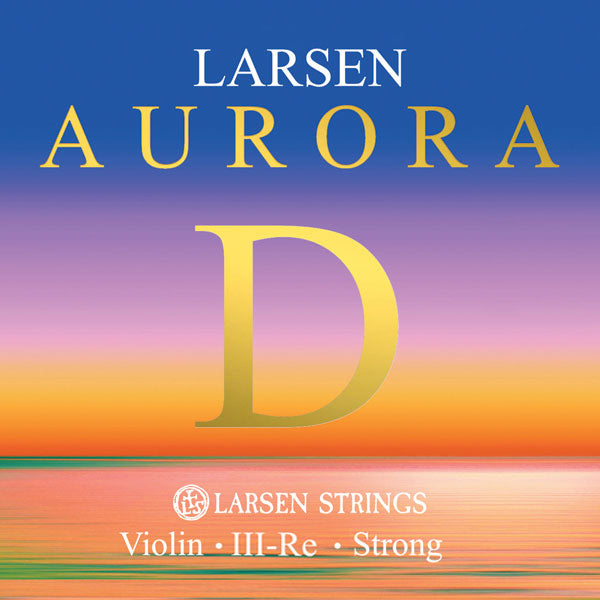 Larsen Aurora Violin D String 4/4 Size Strong