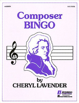 Composer Bingo - Cheryl Lavender - Hal Leonard