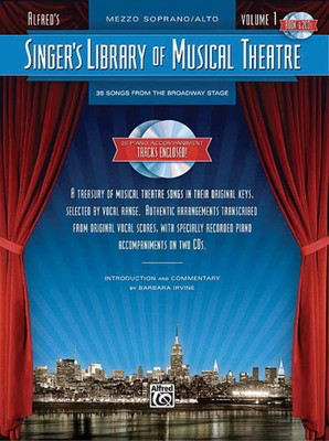 Singer's Library of Musical Theatre - Vol. 1 - Mezzo-Soprano Book/2-CDs Pack - Various - Vocal Mezzo-Soprano Hal Leonard Accompaniment CD /CD