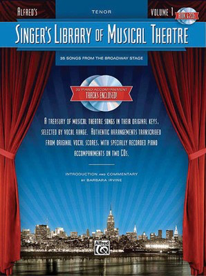 Singer's Library of Musical Theatre - Vol. 1 - Tenor Book/2-CDs Pack - Various - Vocal Tenor Hal Leonard Accompaniment CD /CD