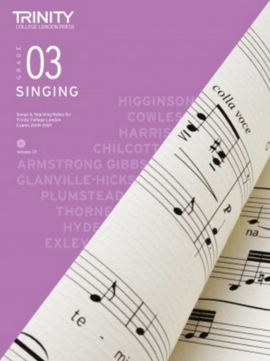 Trinity Singing Grade 3 2018 CD/Teaching Notes - Trinity