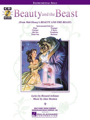 Beauty and the Beast - Instrumental Solo - Various - Alto Saxophone|Baritone|Clarinet|Euphonium|French Horn|Flute|Trombone|Trumpet|Tenor Saxophone Hal Leonard /CD