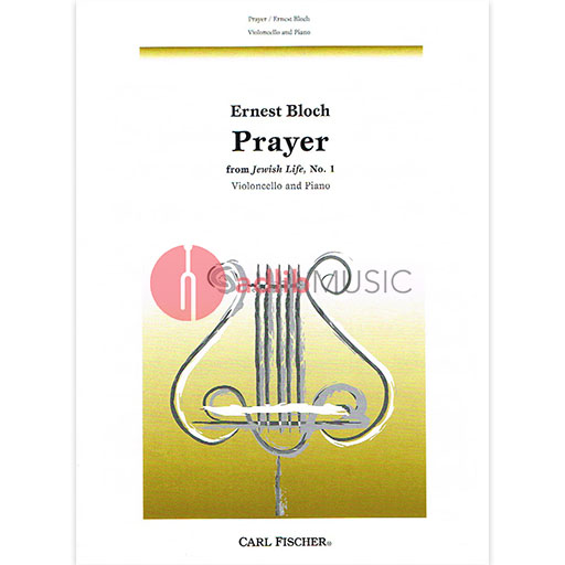 Prayer From Jewish Life No 1 Cello/Piano