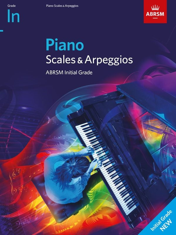 ABRSM Piano Scales & Arpeggios Initial from 2021 - Piano ABRSM 9781786013361