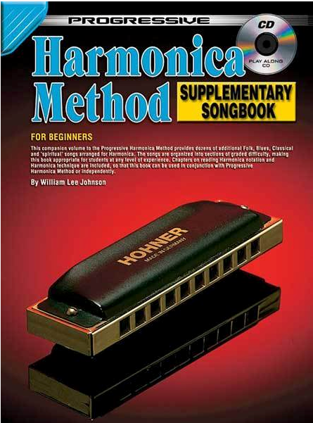 Progressive Harmonica Method Song Book Bk/CD