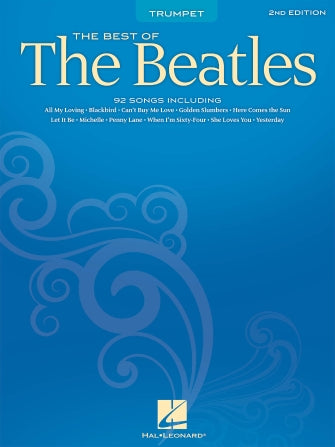 Best of the Beatles - Trumpet Solo 2nd Edition Hal Leonard 847220