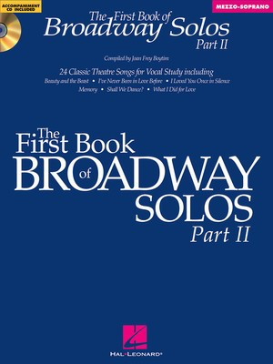 The First Book of Broadway Solos - Part II - Mezzo-Soprano Edition - Various - Vocal Hal Leonard /CD