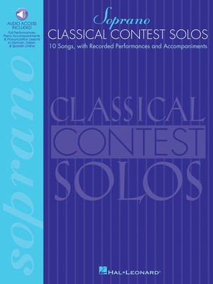 Classical Contest Solos - Soprano - Book/CD - Hal Leonard