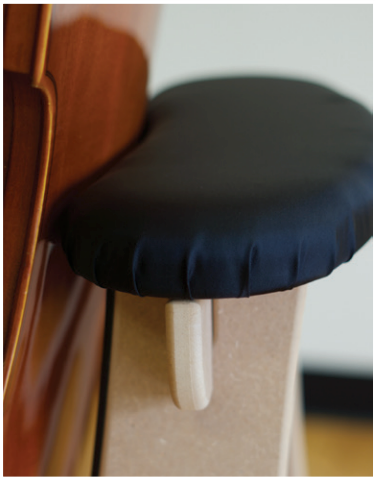 RC Williams Wooden Double Bass Stand Stool